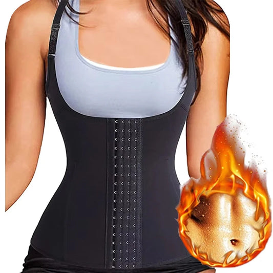 Body Shaper Sauna Suit Compression Waist Trainer