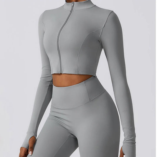 Women’s Seamless Sportswear 3 Piece Set